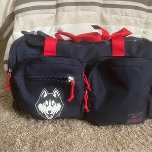 Custom UCONN Nike duffel bag!